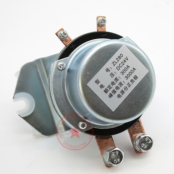 300A-os főkapcsoló relé autóhoz és ásógéphez, 12V DC / 24V DC