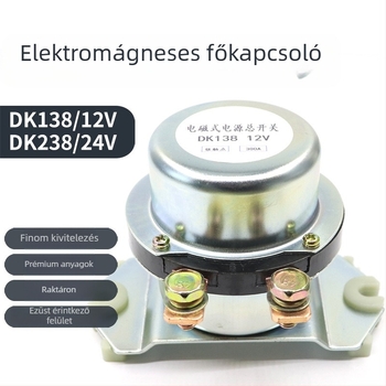600A 12/24V DC kotrógép-relé — fő áramkapcsoló