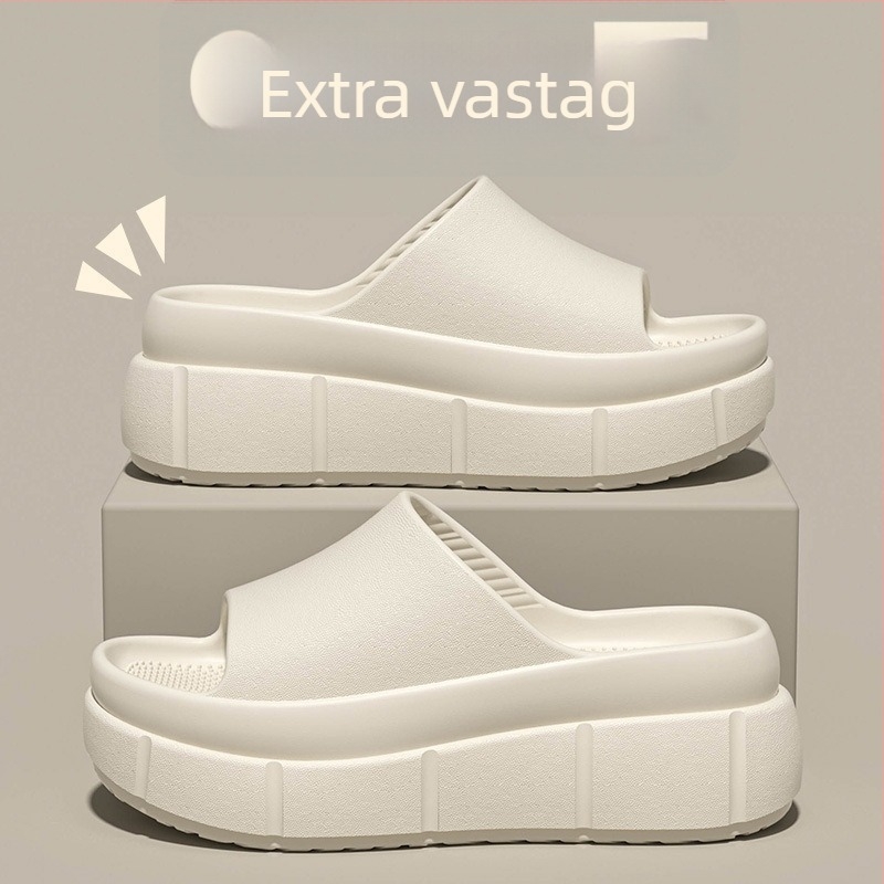 2025-ös új divat EVA női szandál puha talppal, magas sarkú, sokoldalú és kényelmes