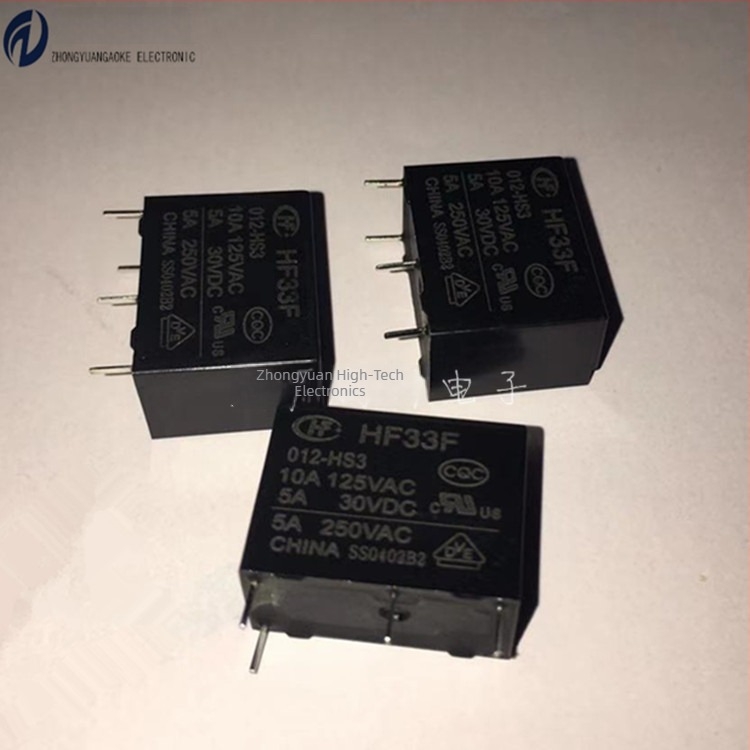 Songchuan 855AWP-1A-C2-12VDC 4-pontos teljesítmény-relé, 30A