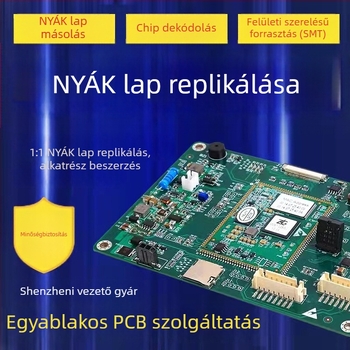 Személyre szabott PCB másolat – többszintű rugalmas nyomtatott áramkör lap, réz alapú PCBA, kész tábla