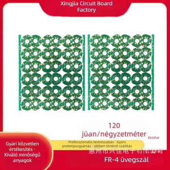 FR-4 kétszintes PCB ónmentes bevonattal