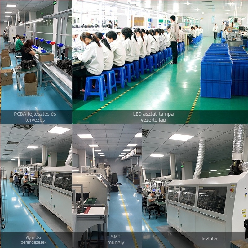 Xiaomi szemvédő asztali lámpa érintéses LED‑vezérlő panelje; LED‑vezérlő PCB; lépésmentes színhőmérséklet-szabályozás