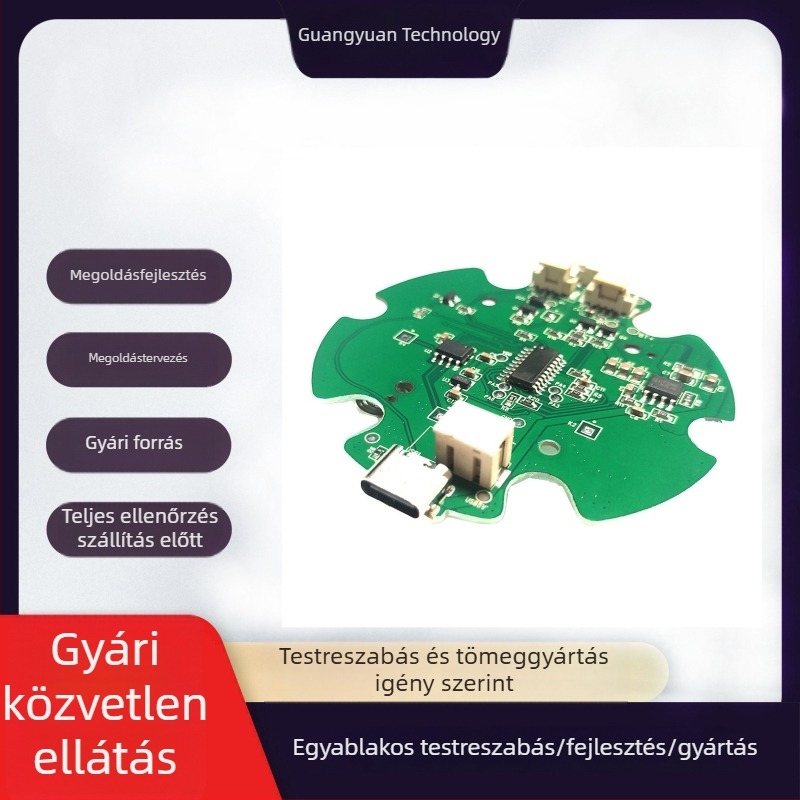 Párásító-atomizáló megoldás: áramkörlap fejlesztése és tervezése, légszűrő PCBA-gyártás, mikrokontroller-fejlesztés