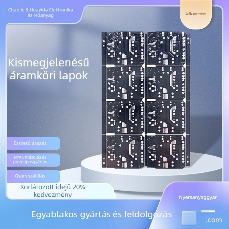Szakmai gyártású egyrétegű, kétszeres és többszörös rétegű PCB-k, testreszabott gyors prototípus, OEM gyártás nagy mennyiségben.