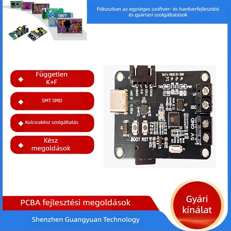 Intelligens szenzoros itató etető háziállatok számára időzített etetéssel, PCB-összeszerelés anyagokkal