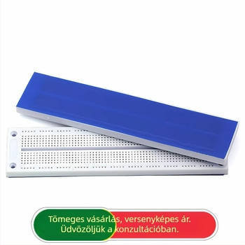 Breadboard SYB-130 kísérleti IC-hez tervezett áramkörlap, perforált lap 188 × 46 × 8,5 mm