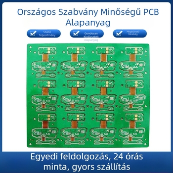 Üvegszálas PCB, kétoldalas, több rétegű, 24 órás minta