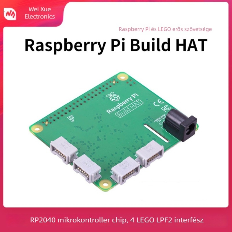 Raspberry Pi Build Hat LEGO-val – erős intelligens gép