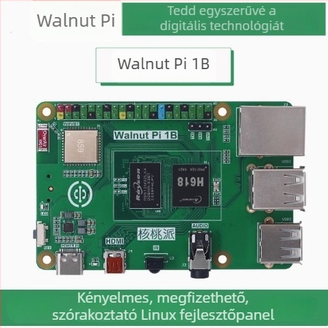WalnutPi 1B Linux fejlesztőboard Python programozáshoz Allwinner H618/H616