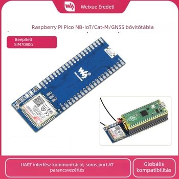 NB-IoT/Cat-M (eMTC)/GNSS bővítőpanel SIM7080G Raspberry Pi Picohoz