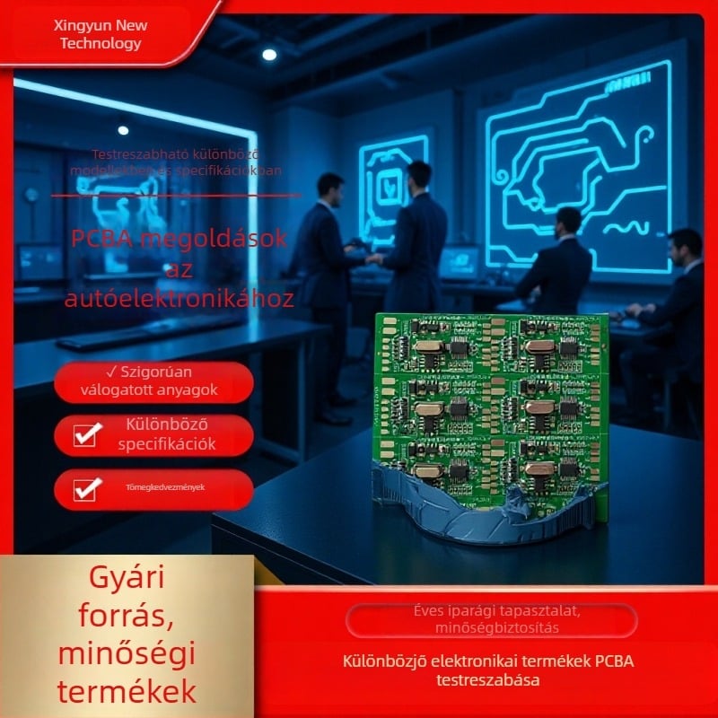 PCBA megoldás tervezése elektronikai termékekhez: szoftveres és hardveres fejlesztés, vezérlő PCB és gyártási PCB tervezése