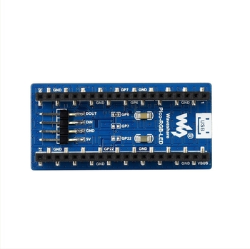 Raspberry Pi Pico RGB LED bővítőpanel, teljes színű, 16×10 RGB LED-ek