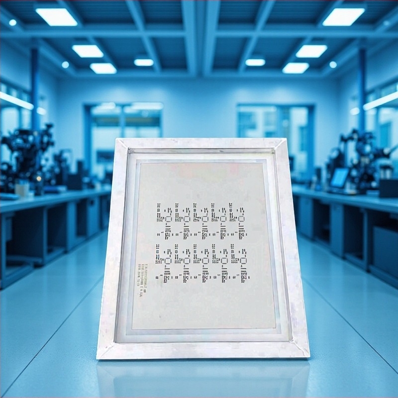 SMT lézeres acélháló PCB sablonokhoz, különböző méretek