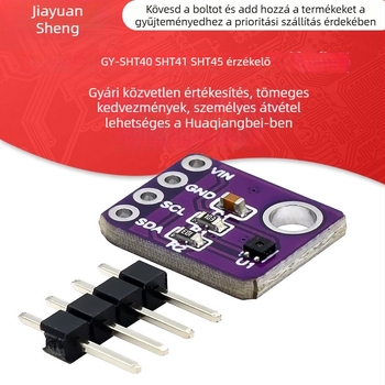 GY-SHT40 SHT41 SHT45 digitális hőmérséklet- és páratartalom szenzor modul I2C-vel, nagy precizitás