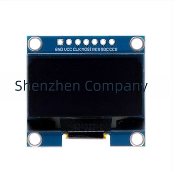 7-pins OLED modul, 1,3 hüvelykes kijelző, 128x64 I2C/SPI, fehér/kék