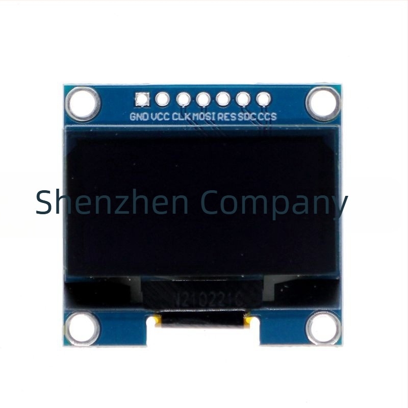 7-pins OLED modul, 1,3 hüvelykes kijelző, 128x64 I2C/SPI, fehér/kék