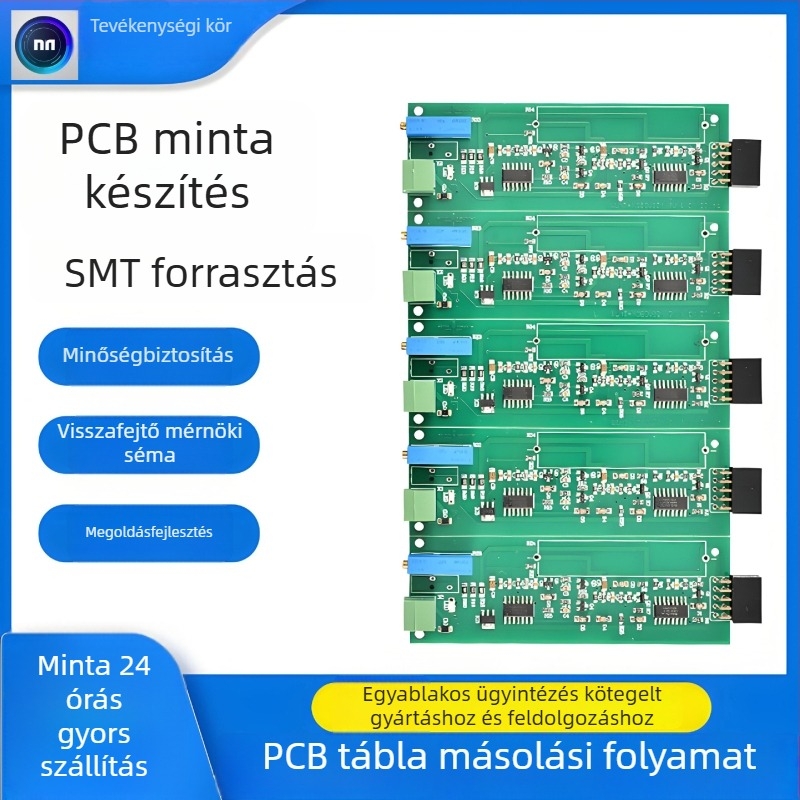 Szenzor nélküli ventilátor PCBA fejlesztés, kétoldalas PCB, prototípusgyártás
