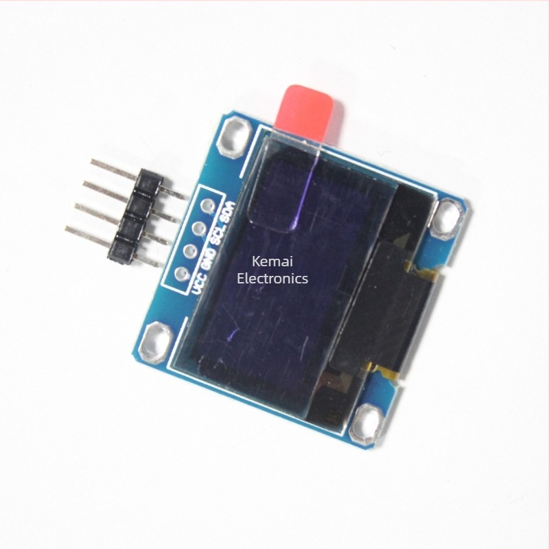 0,96 hüvelykes OLED LCD kijelző modul kék, 12864, 4-tűs csatlakozás, STM32/51-kompatibilis