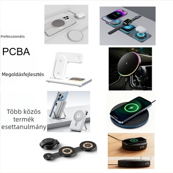 Qi-tanúsítvánnyal rendelkező 15W/25W vezeték nélküli PCBA megoldás mágneses töltő modul fejlesztéséhez