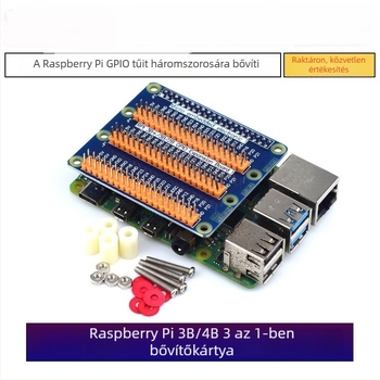 Raspberry Pi GPIO 1–3 Bővítő tábla Raspberry Pi 3. generációhoz 4B