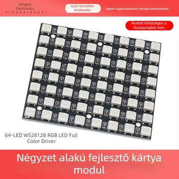 64-bites WS2812 5050 RGB LED beépített teljes színű meghajtóval fejlesztőpanel