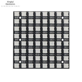 64-bites WS2812 5050 RGB LED beépített teljes színű meghajtóval fejlesztőpanel