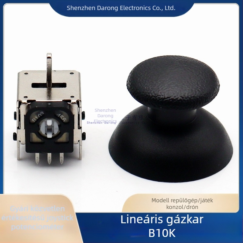 B10K potenciométer kisméretű 3D-s repülőmodellhez, UAV joystick potenciométer és joystick kapcsoló