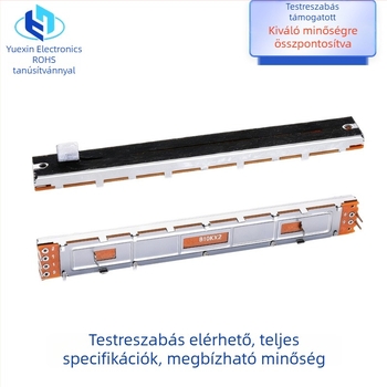 SL1009 Potenciométer duálcsúszkás reosztát, 100 mm út, hangkártya, erősítő és keverő fader