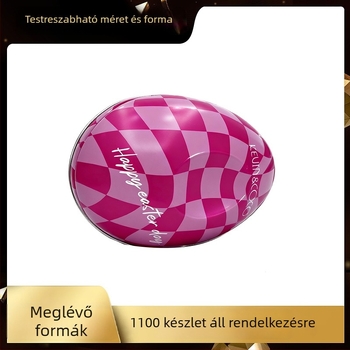 UV-nyomtatott fémdoboz, testre szabható tojás- és cukorka-doboz, négyszögletes ónlemez csomagolás, 155×100×95 mm