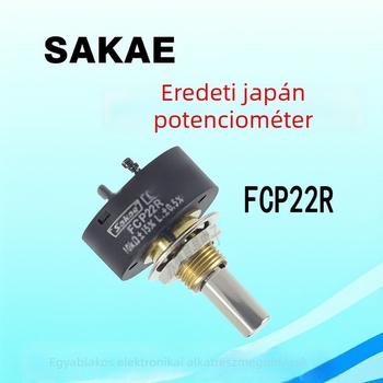 Sakae FCP22R potenciométer – elérhető 1K, 2K, 5K, 10K, 20K, egyfordulatú