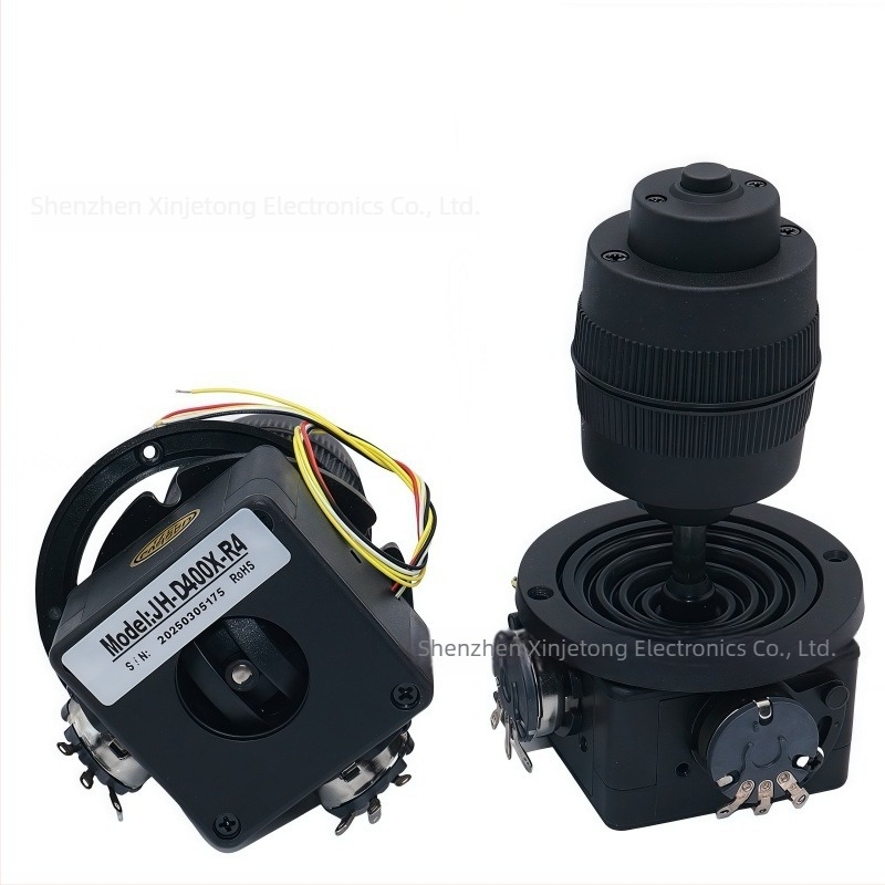 4D joystick potenciométer JH-D400X-R2/R4, teljesen zárt, 5K/10K ellenállás, gombos joystick