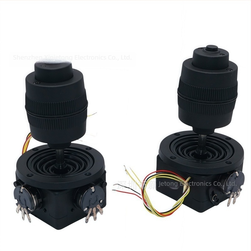 4D joystick potenciométer JH-D400X-R2/R4, teljesen zárt, 5K/10K ellenállás, gombos joystick