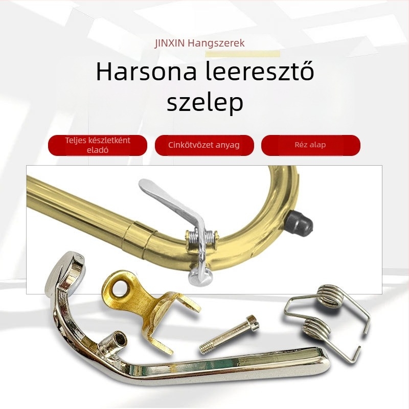 Trombon vízcsap-szelep — univerzális modell alt, tenor és euphonium számára, javító alkatrészek hangszerekhez