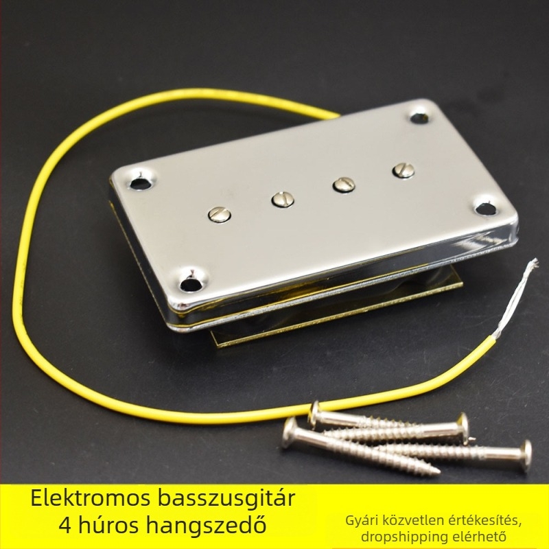 4 húros elektromos basszus pickup kerámia mágnessel
