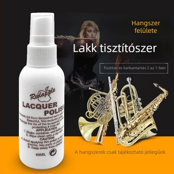 Felszínápoló folyadék hangszerhez – oxidációgátló tisztító saxofonhoz, trombitához és fuvolához
