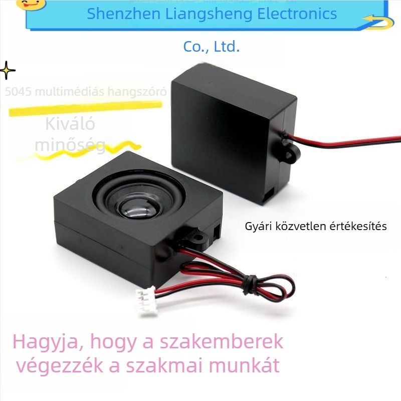 5045 hangszóróház 4550 meghajtóval, 4Ω, 5W, digitális eszközökhöz, nagy hangerő