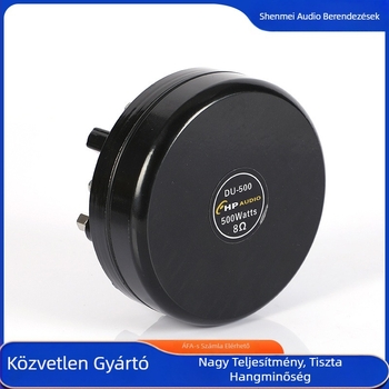 8 Ω 500 W erős mágneses meghajtású horn-tweeter színpadi hangosításhoz