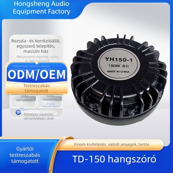 TD-150 Kürthangszóró tweeterrel, távoli riasztás, hangszóró kiegészítők