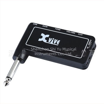 Xvive GA-4 Fém torzító effekt elektromos gitárhoz — gyakorló hangfal és fejhallgató-erősítő