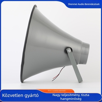 Horn hangfal belső mágneses rendszerrel, 25–50W, magashang-sugárzó