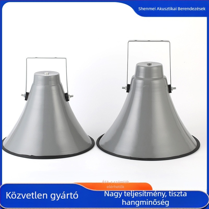 Horn hangfal belső mágneses rendszerrel, 25–50W, magashang-sugárzó