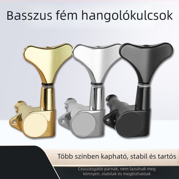 4 húros basszusgitár hangolóegységek, zárt kivitel, halfarok-stílus