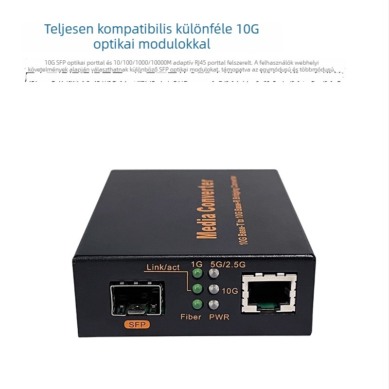 Boliyang 10G optikai transzceiver, SFP+ LC interfész, nagy sebességű továbbítás