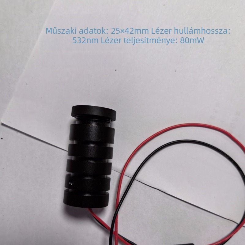 Zöld lézersugár modul színpadi világításhoz, durva sugárzású lézer, lézerfej, fényvezérlés