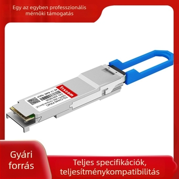 QSFP+ 40G monomódusú optikai transceiver LC interfésszel, Huawei H3C kompatibilis