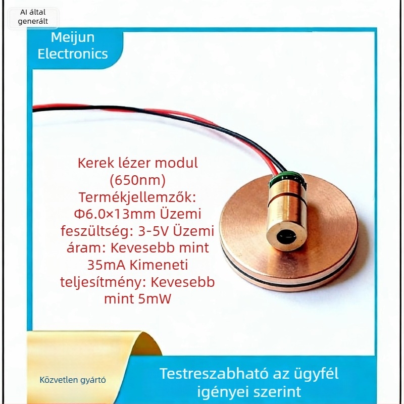 Ipari szintű lézermodulok, piros, zöld és kék fénymodulok, lézertermék-fejlesztés és testreszabás