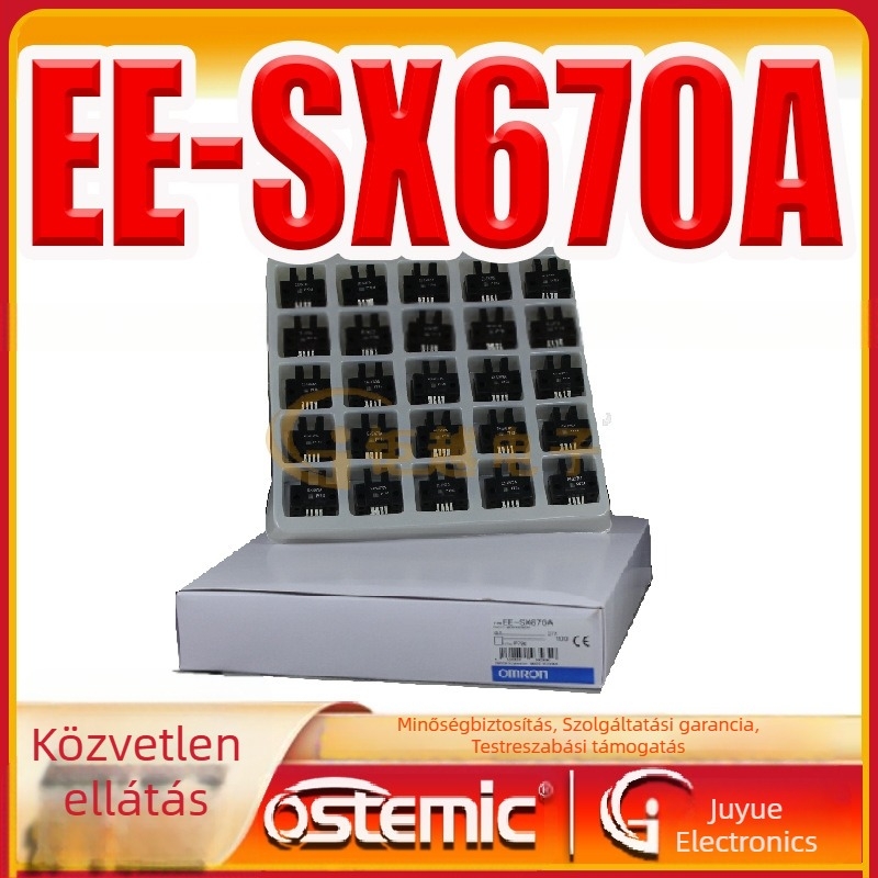 EE-SX670A slot típusú fotóelektrikus érzékelő, átvilágító U-típusú határérzékelő