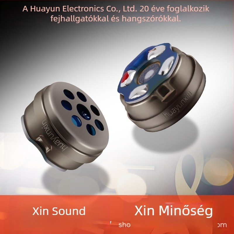 10 mm DIY fülhallgató dinamikus kiegészítők, teljes tartományú rekesz kialakítás, szivárgásmentes Bluetooth fülhallgató hangszóró