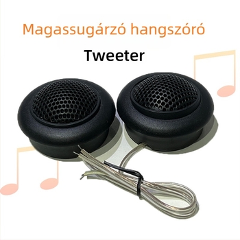 TS-T120 autóhangkeltő, magas frekvenciájú hangszóró, univerzális autóhangrendszerhez, 12-24V, 4Ω, 10W, 89dB, 5kHz-20kHz